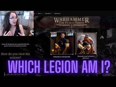 What Legion am I??  I Took the Warhammer Horus Heresy Quiz!