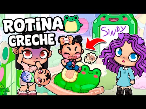 ROTINA BEBÊ NA CRECHE, PORTA DO SAPINHO | AVATAR WORLD ROTINAS E HISTÓRIAS