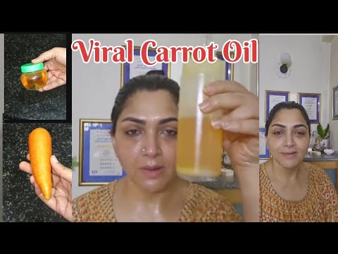 Kushboo secret viral carrot oil | 7 Days Skin whitening oil remedy | How to use oil