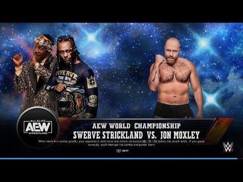 Swerve Strickland vs Jon Moxley