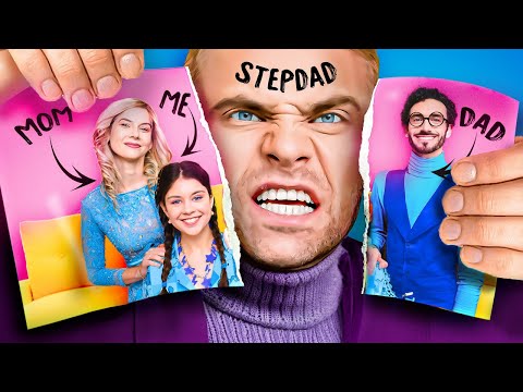 DAD VS STEPDAD! Good Vs Bad Parenting Hacks, Epic Dad DIY Ideas and Gadgets by ChaCha!