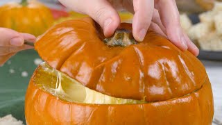 2 Decadent Stuffed Pumpkin Bowls – Quick & Easy!