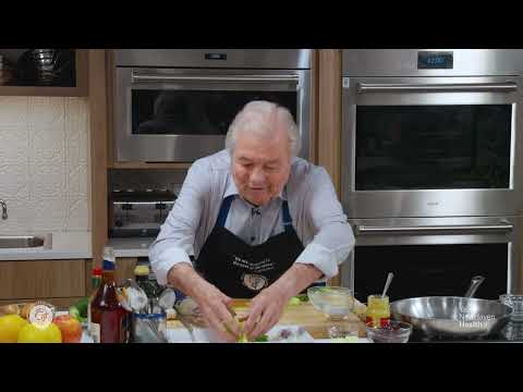 Cooking techniques with Chef Jacques Pépin