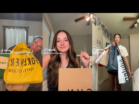 Shopping haul - TikTok compilation 🛍️😋