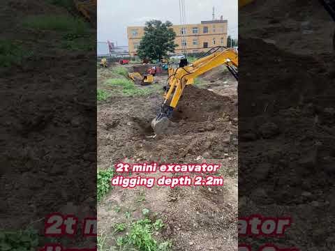 China mini excavator factory in Xuzhou city 1 year warranty #miniexcavator