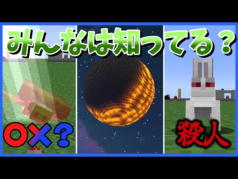 【検証】shortsまとめ-○×クイズ/マイクラ雑学/マイクラしりとり【マイクラ】【ゆっくり実況】一気見-総集編