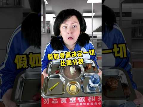 假如女生身高决定一切，比如分数？ #canada #funny #comedyshorts #comedyfilms #搞笑