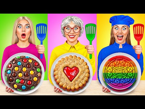 Me vs Grandma Cooking Challenge | Delicious Recipes by Multi DO Challenge