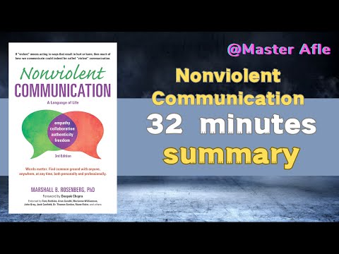 Summary of Nonviolent Communication by Marshall Rosenberg | 32 minutes audiobook summary |#selfhelp