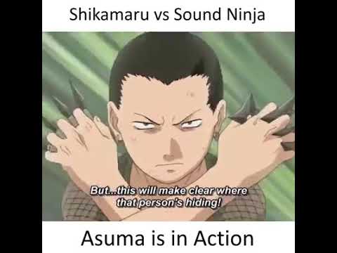 Shikamaru vs Sound Ninja