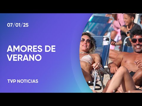 Emilia Attias y su novio se mostraron en Punta del Este