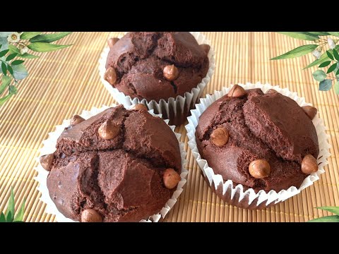 Extremely EASY! Should know this method before!  Chocolate Muffins, 4 EASY Steps to make! Delicious