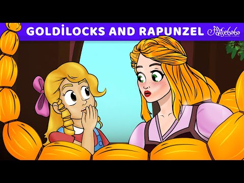 Rapunzel with Goldilocks 🌈 | Bedtime Stories for Kids in English | Fairy Tales