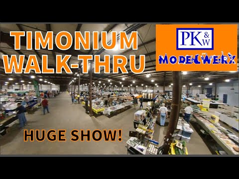 Great Scale Model Train Show - Timonium 2024 walk thru