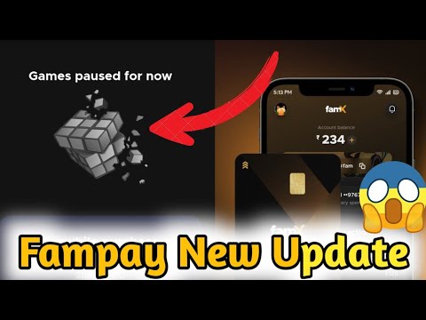 Fampay Cool Update 2023 | Fampay Games Paused |  New Update Fampay Today | Fampay Games Not Showing