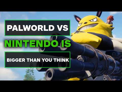 Palworld vs Nintendo - The Battle for Gamers