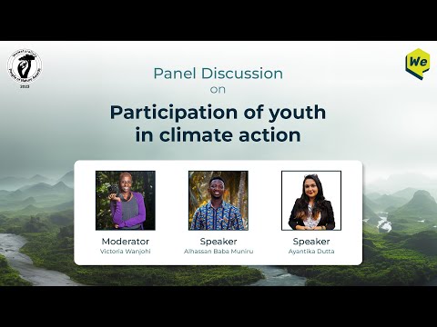 Participation of Youth in Climate Action | Panel Discussion | People of Nature Awards 2023