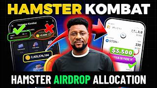 Hamster Kombat Airdrop Allocation - Hamster Kombat Crypto Token ($4000 Airdrop Loading)