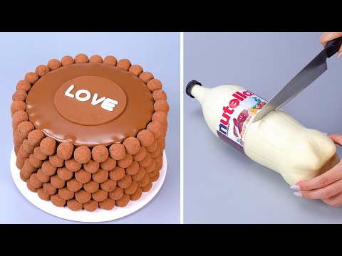 Fancy Rainbow Chocolate Cake Decorating Ideas | So Yummy Cake Recipes  Easy Chocolate Cake