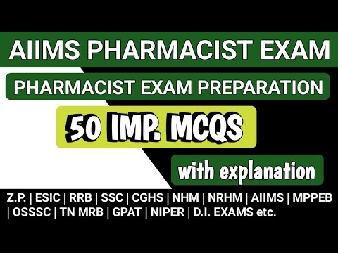 Pharmacist exam preparation | Aiims pharmacist exam preparation | osssc pharmacist exam @MANISH06