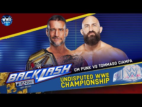 WWE 2K24 BACKLASH; CM PUNK VS. TOMMASO CIAMPA FOR THE UNDISPUTED WWE CHAMPIONSHIP!!!