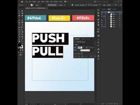 the extruded 3d text in illustrator by dailycreatics #shorts