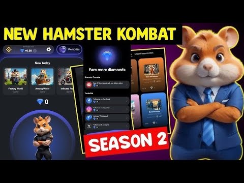 Hamster 🐹 kombat session 2 😱 update || Hamster kombat claim now 💝 || Hamster kombat new update 💥