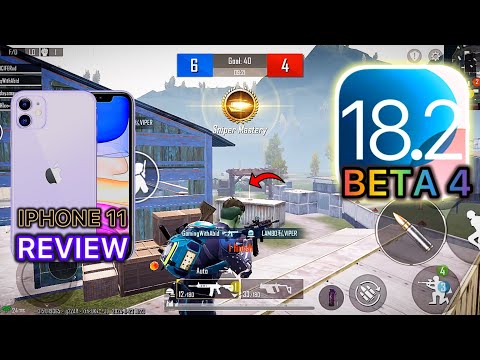 IOS 18.2 DEVELOPERS BETA 4 GAMING REVIEW ( BGMI )