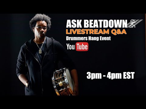 Ask Beatdown ⁉️ Livestream Drummers Hang