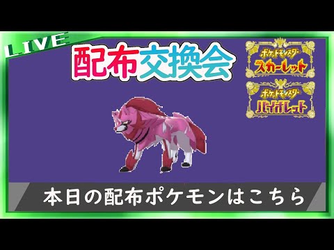 【ゴリランダーに】色ザマゼンタ配布交換会【ポケットモンスター スカーレット・バイオレット】