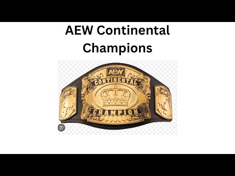 Every AEW Continental Champion