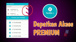 CARA Mendapatkan akses PREMIUM Akun TextMeUp dengan GRATIS dan Berbayar | Nomor Gratis Untuk OTP