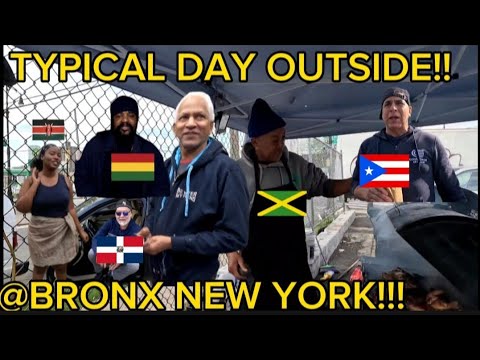 A TYPICAL DAY OUTSIDE @BRONX  NEW YORK