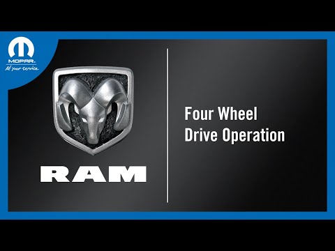 Four Wheel Drive Operation | How To | 2025 Ram Trucks