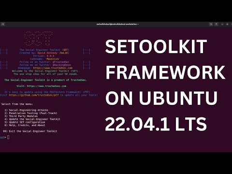 How To Install Setoolkit on Ubuntu 22.04.1 Linux