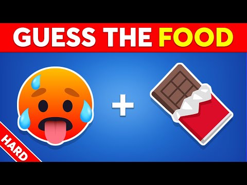 Guess the FOOD and DRINK by Emoji? 🍕🥤 Emoji Quiz