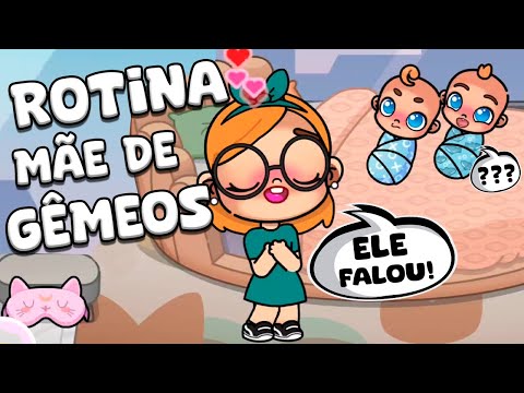 ROTINA COM BEBÊS GÊMEOS | AVATAR WORLD ROTINAS e HISTÓRIAS