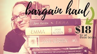 Jane Austen Bargain Book Haul from Discover Books