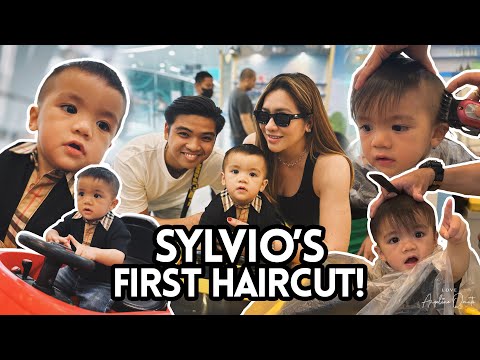 FIRST HAIRCUT OF BABY SYLVIO! | Love Angeline Quinto