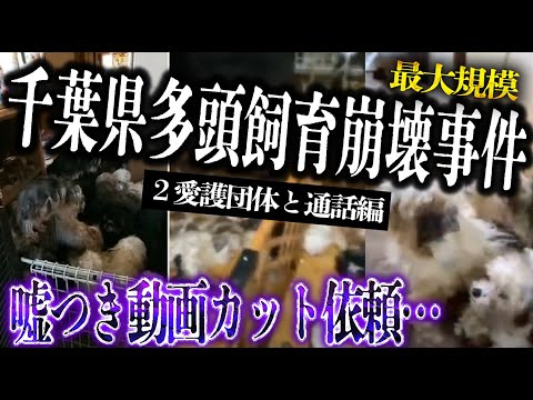 【愛護団体と通話編】約220頭の多頭飼育崩壊事件の裏側…ノックの呼びかけで連絡をくれた人達と通話する…そして相談者から動画カットの依頼が…!?