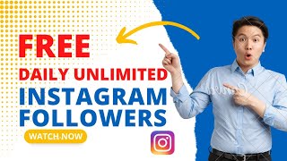 Unlimited free Instagram followers Daily! |Insta auto followers 2023