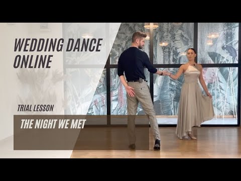 ENG - The night we met - Trial Lesson - wedding dance