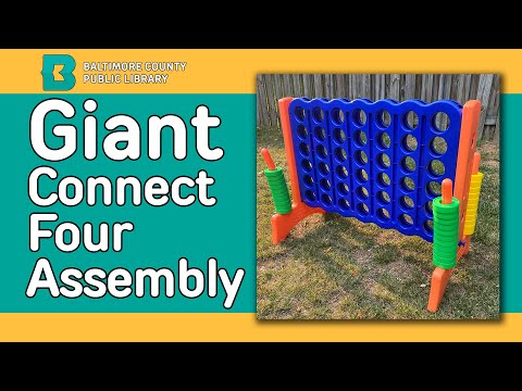 Giant Connect Four Assembly