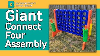 Giant Connect Four Assembly