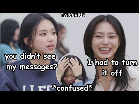 reason why tzuyu didn’t respond to chaeyoung, twice almost get crazy after tzuyu said this