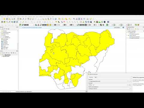 QGIS - Select by Expression