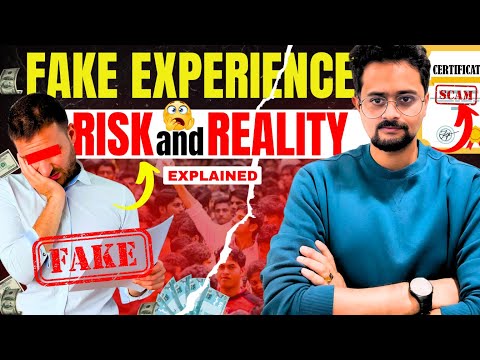 అన్నా.. ! నేను Fresher ని Fake Experience పెట్టొచ్చా ??🥲😐 Risks & Realities | @Frontlinesmedia