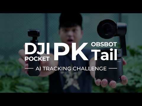 DJI Pocket VS OBSBOT Tail: AI Tracking Challenge