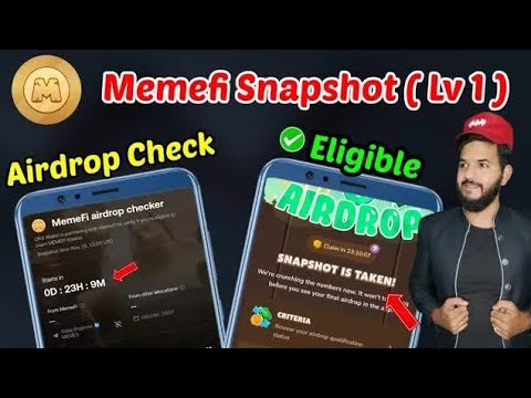 Memefi snapshot Is taken ｜ Memefi Airdrop checker ｜ Memefi Listing value ｜ Memefi level and TGE