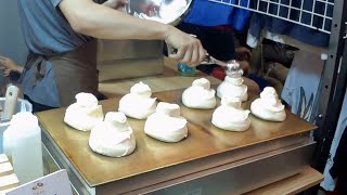 FLUFFY JAPANESE SOUFFLÉ PANCAKE | Street Food in Ugbo Tondo | Fluffy Souffle Pancake